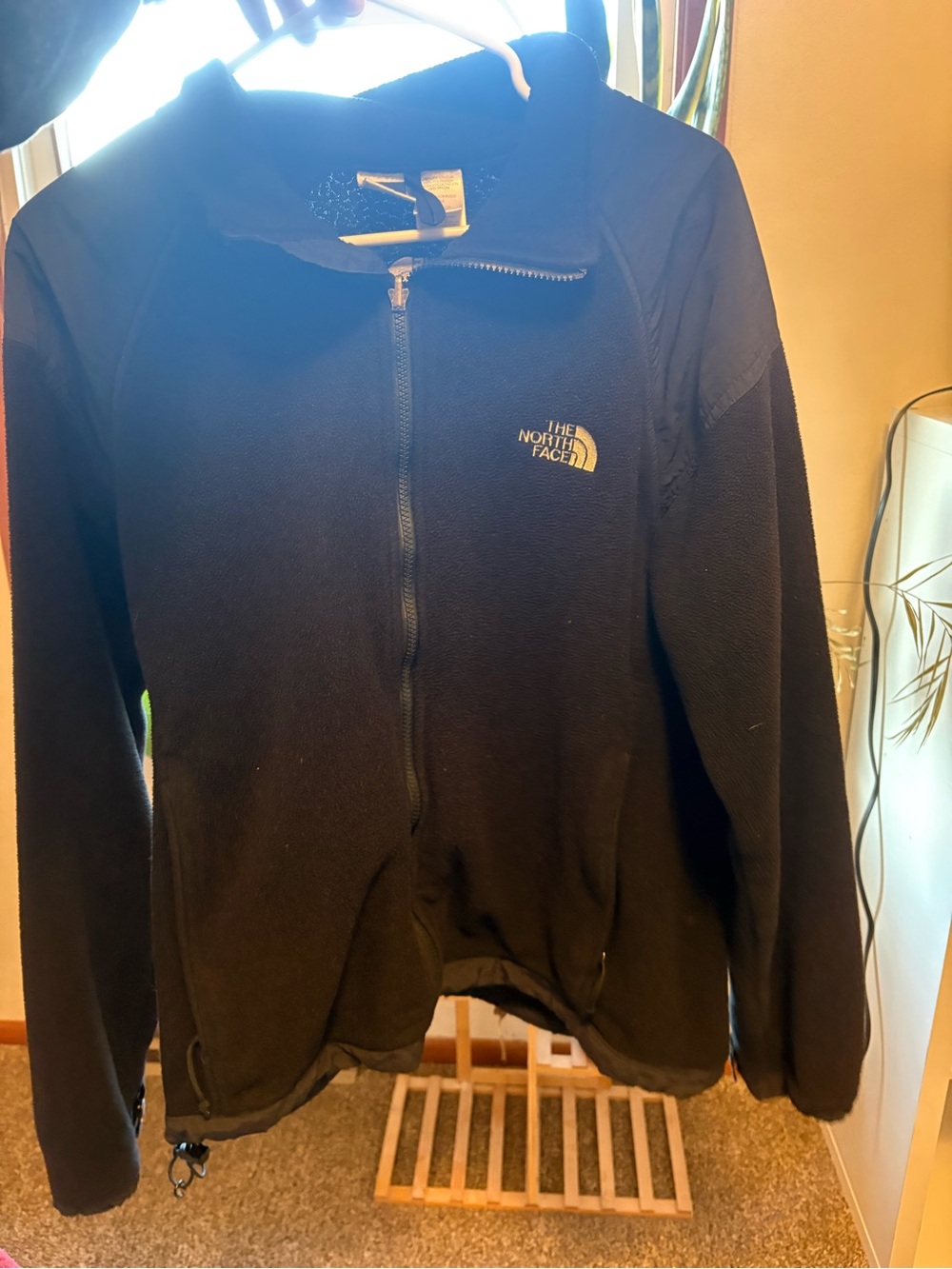 The North Face Black Women's Fleece Trench Coat